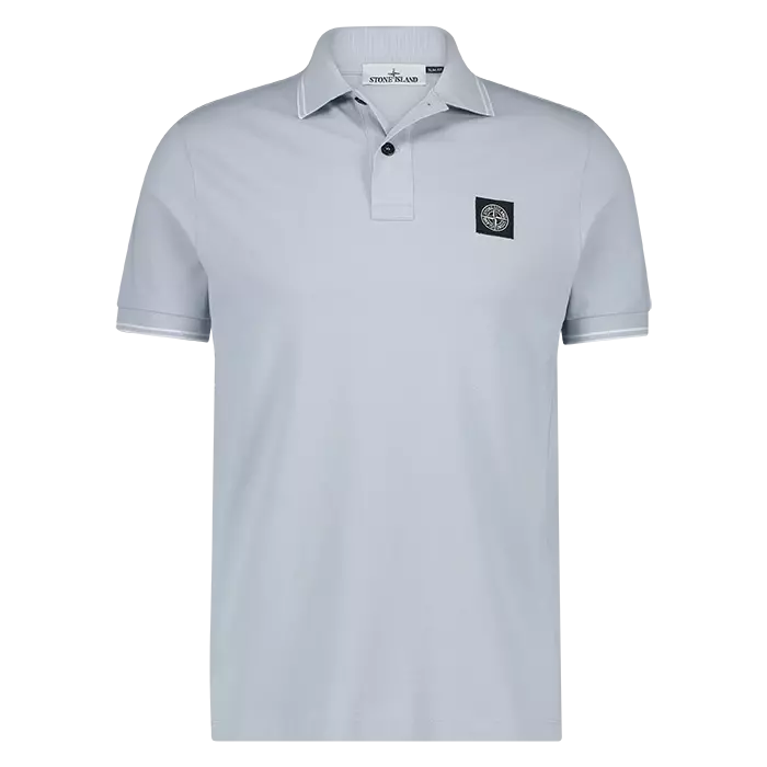 Stone Island heren polo sky blue