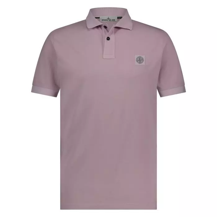 Stone island polo paars sales