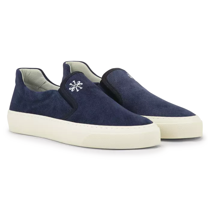 Jacob Cohen heren slip on sneaker navy blue