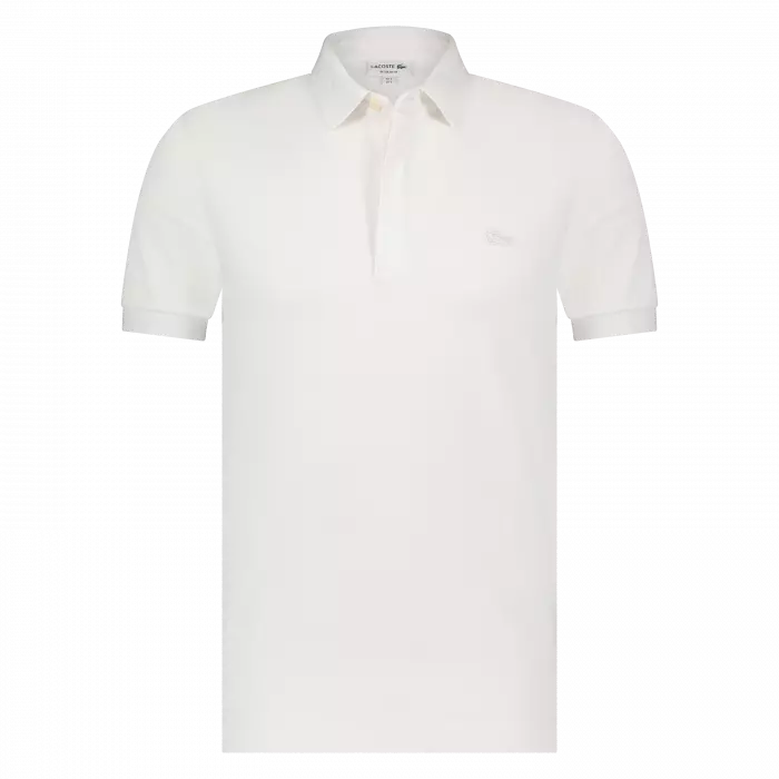 Lacoste shop white polo