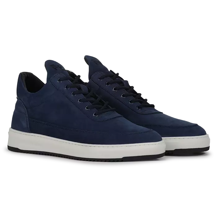 Filling pieces top heren blauw