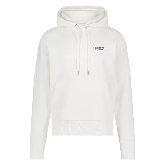 X collection heren hoodie off white