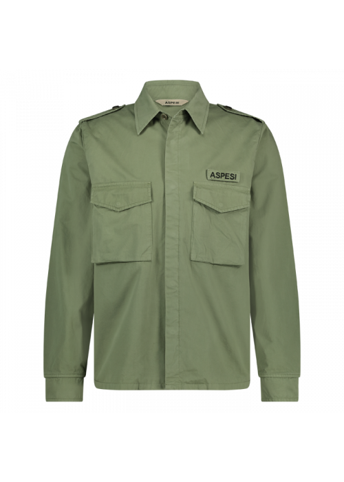 Aspesi overshirt field military green