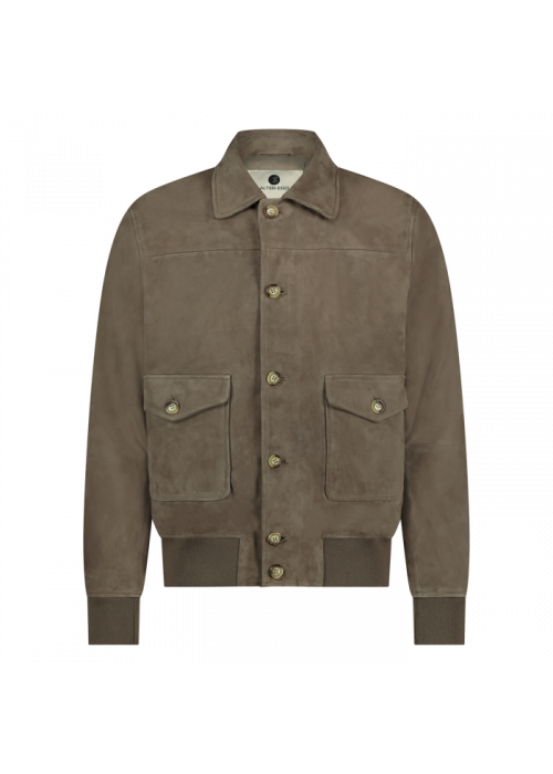 Alter Ego gevoerd jack suede lux stone