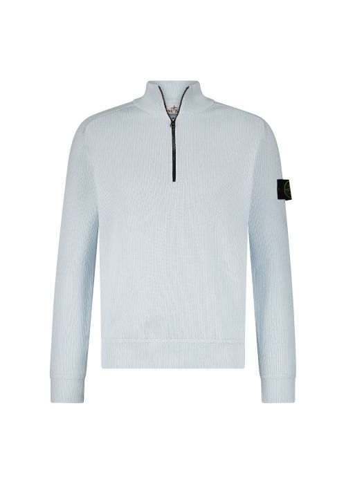 Stone Island LS polo sky blue