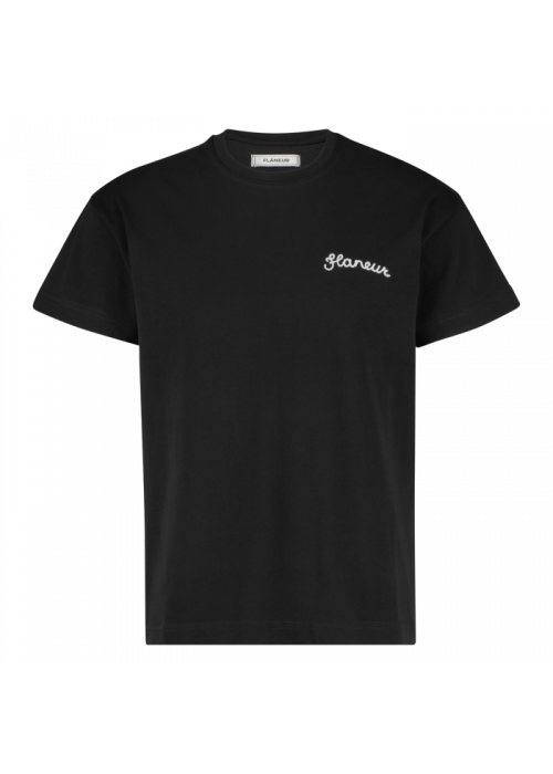 Flaneur Signature t-shirt black