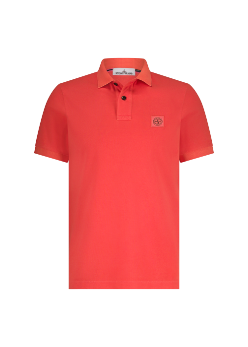 Stone Island polo papaya