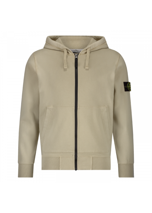 Stone Island zip Hoodie sweater desert