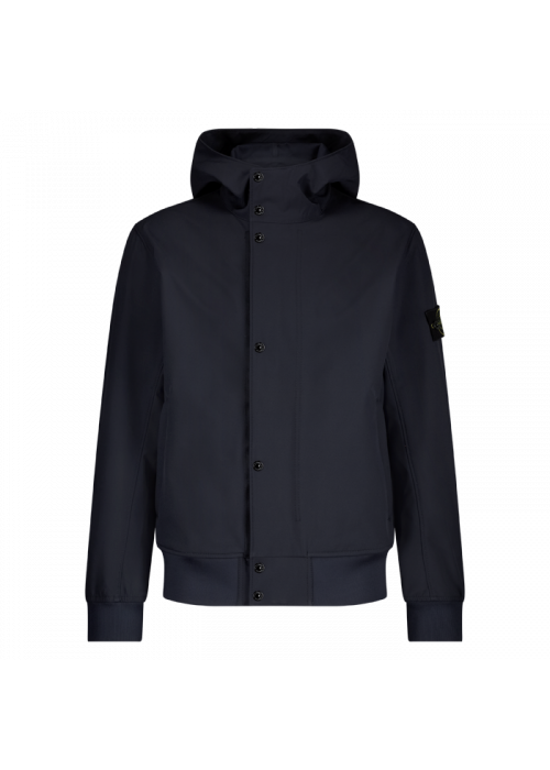 Stone Island soft shell navy blue