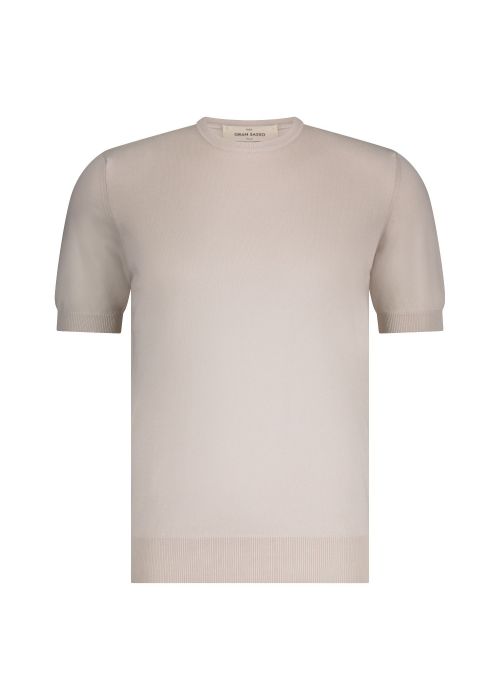 Gran Sasso knit T-shirt beige 