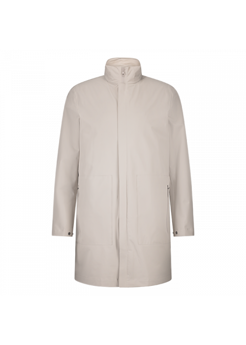 Woolrich two layer car coat light grey
