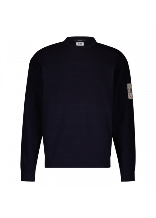 C.P. Company crew neck navy blue