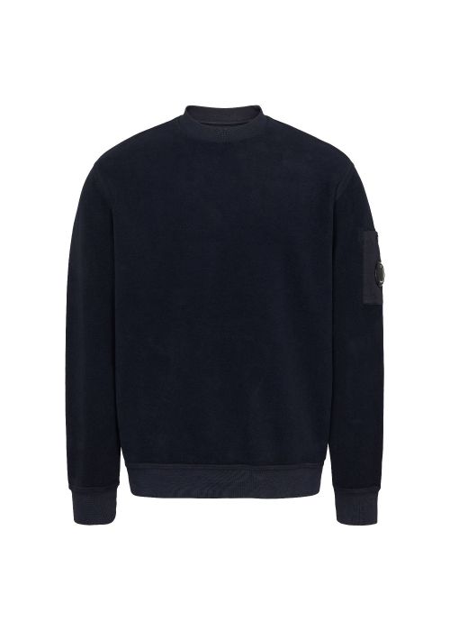 C.P. Company inside-out sweat marine