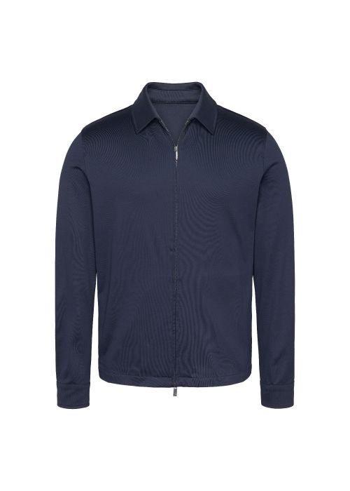 Valenza heavy supima overshirt navy