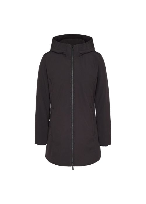 Woolrich dames new firth down parka black