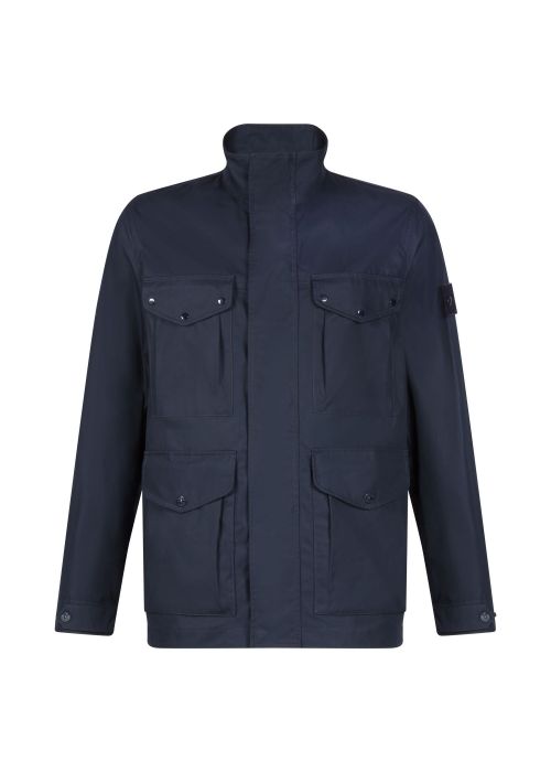 Stone Island Ghost Field Jacket navy blue