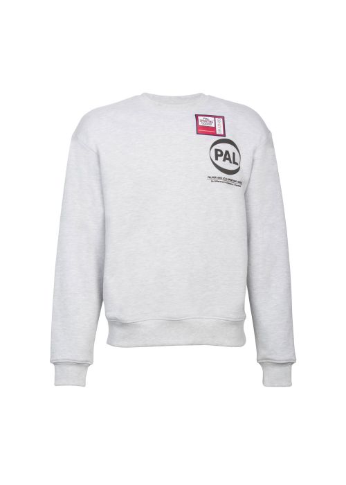 Pal Pre Game Crewneck light gray marl