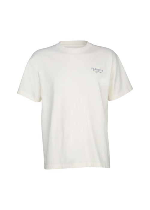 Flaneur Sound & Design T-shirt washed white