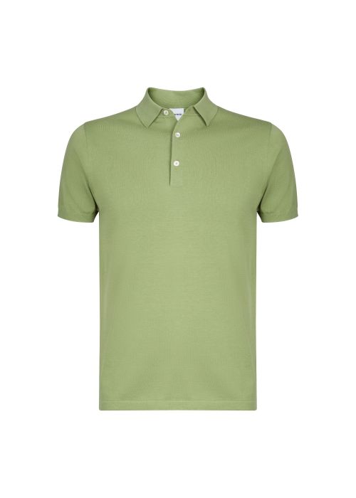 Aspesi polo km cotton pistache