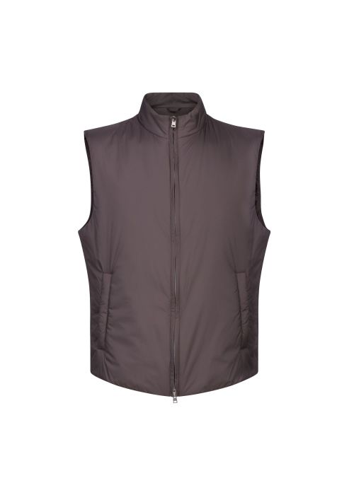 Herno bodywarmer globe lab marrone 