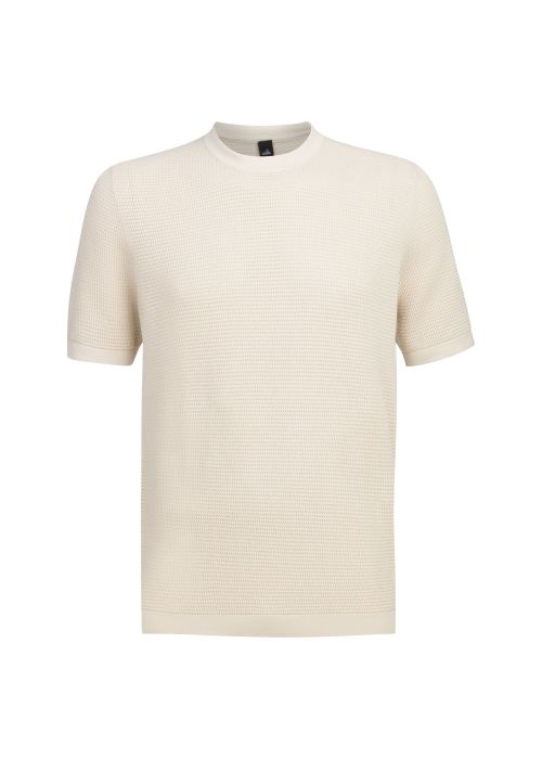 Wahts Thorn Crochet T-shirt light sand
