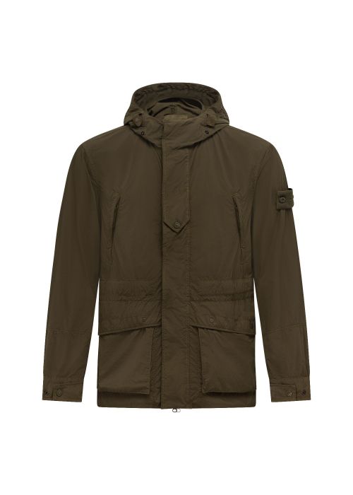 Stone Island short Ghost parka military green