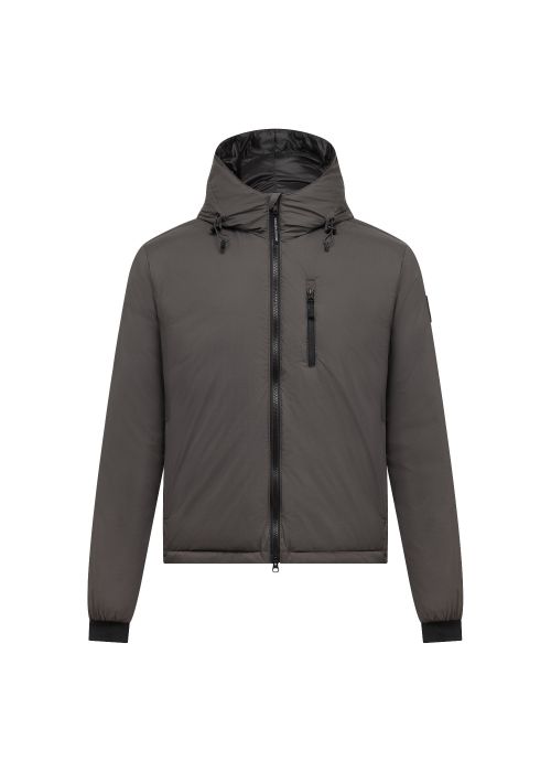 Canada Goose Lodge Hoody black label brown