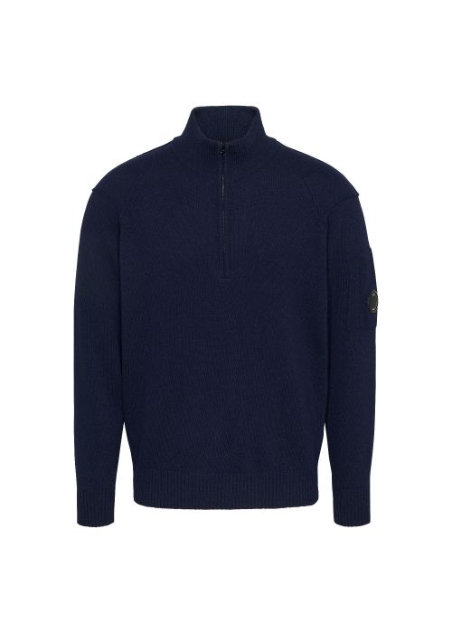 C.P.Company half zip navy blue