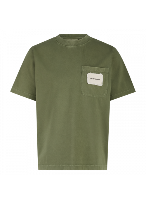 Bram's Fruit chest pocket washed olive