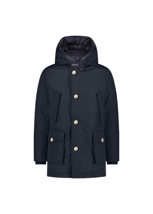 Woolrich arctic parka melton blue