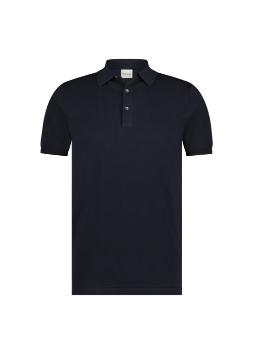 Aspesi polo km cotton navy