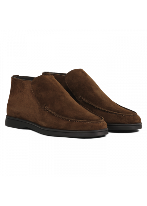 Aurelien city loafer shearling d brown