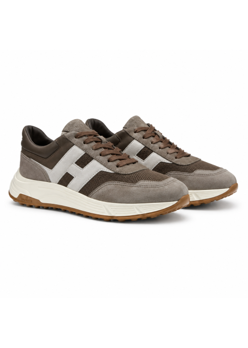 Hogan hyperlight taupe,grey H