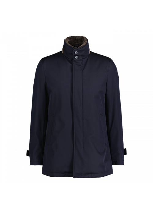 Herno heren jas blu navy