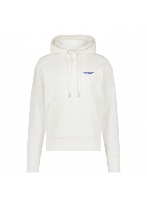 X collection heren hoodie off white