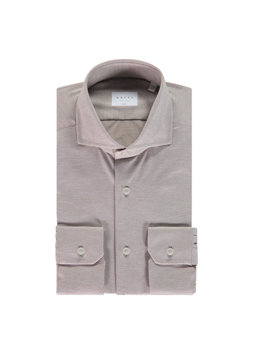 Xacus Active shirt melange beige