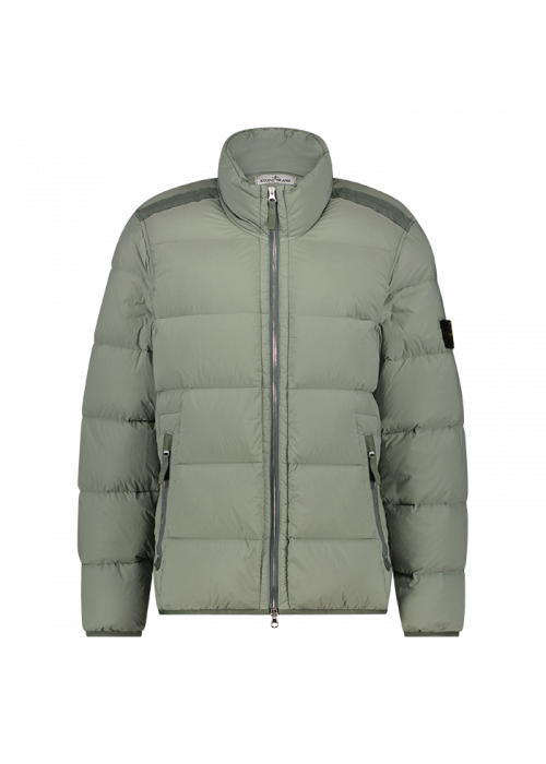 Stone Island heren jas vera piuma sage