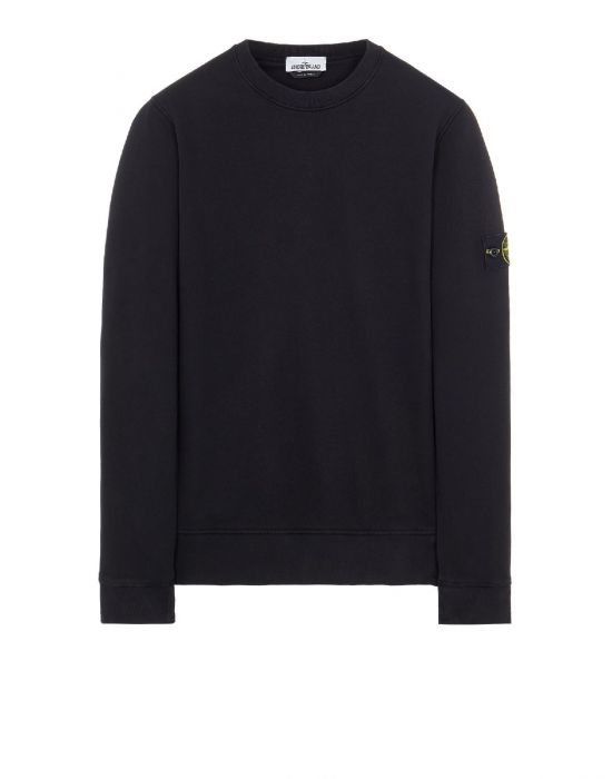 Stone Island heren crewneck sweatshirt black