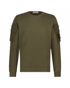 Stone Island heren felpa olive
