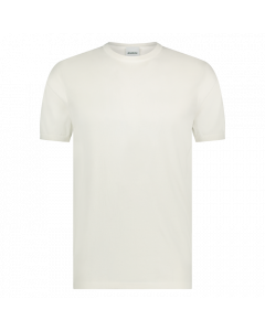 Aspesi heren t shirt knit pullover white
