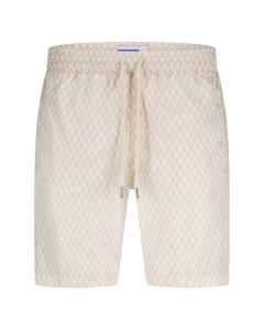 Jacob Cohen zwemshort ecru motief