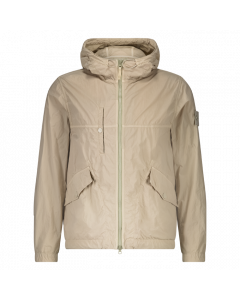 Stone Island short parka ghost beige