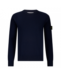 Stone Island crew neck navy blue