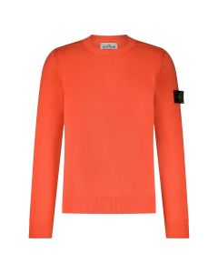 Stone Island crew neck papaya