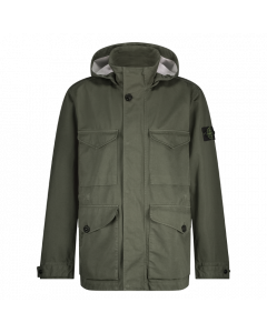 Stone Island field jacket military green