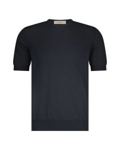 Gran Sasso knit T-shirt vint blue