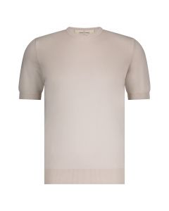 Gran Sasso knit T-shirt beige 