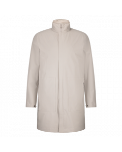 Woolrich two layer car coat light grey