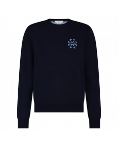 Jacob Cohen trui wol/cashmere navy blue 