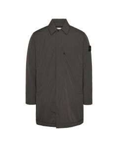 Stone Island Long Coat anthra